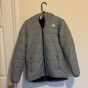 The North Face Gray Puffer Jacket